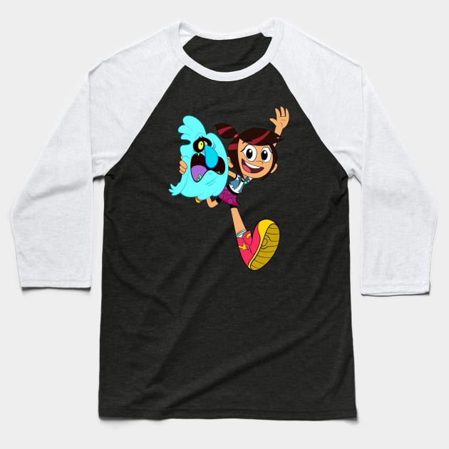 Scratch & Molly | The Ghost & Molly McGee Baseball T-Shirt by Lapis Artz!